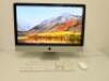 Apple 27"iMac, Running macOS High Sierra 10.13, Intel Core i5, 3.2 GHz, 24 GB RAM, 1TB SATA Disk, Graphics NVIDIA GeForce GT 755 1024 MB. Comes with Power Supply, Apple A1243 Keyboard & Mouse. NOTE: Slight Chip (As Pictured/Viewed).