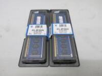 Boxed/New - 2 x Kingston Technology 4GB Memory Module, KTA-MP1333/4G.