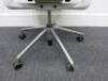 Vitra ID Mesh Adustable Office Chair in Light Grey with Lumbar Support & Adjustable Arms. - 5