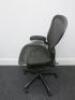 Herman Miller Aeron Ergonomic Adjustable Mesh Office Chairwith Lumbar Support, Adjustable Arm Rests & Fabric Arm Caps.Size B.&nbsp; - 3