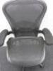 Herman Miller Aeron Ergonomic Adjustable Mesh Office Chairwith Lumbar Support, Adjustable Arm Rests & Fabric Arm Caps.Size B.&nbsp; - 2