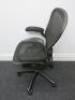 Herman Miller Aeron Ergonomic Adjustable Mesh Office Chairwith Lumbar Support, Adjustable Arm Rests & Fabric Arm Caps.Size B.&nbsp; - 3