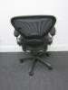 Herman Miller Aeron Ergonomic Adjustable Mesh Office Chairwith Lumbar Support, Adjustable Arm Rests & Fabric Arm Caps.Size B.&nbsp; - 4