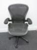 Herman Miller Aeron Ergonomic Adjustable Mesh Office Chairwith Lumbar Support, Adjustable Arm Rests & Fabric Arm Caps.Size B.&nbsp; - 6