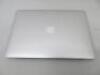 Apple 13" MacBook Pro, Model A1502. Running macOS High Sierra, Intel Core i5, 2.9GhZ, 8GB RAM, 500GB Flash Storage, Graphics Intel Iris 6100 1536MB. NOTE: requires a power supply. - 2