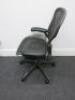 Herman Miller Aeron Ergonomic Adjustable Mesh Office Chairwith Lumbar Support, Adjustable Arm Rests & Vinyl Arm Caps.Size B.&nbsp; - 4