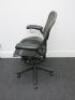 Herman Miller Aeron Ergonomic Adjustable Mesh Office Chairwith Lumbar Support, Adjustable Arm Rests & Vinyl Arm Caps.Size B.&nbsp; - 3
