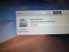 Apple 13" MacBook Air, Model A1466. Running macOS Mojave 10.14, Intel Core i5, 1.8GHz, 8GB RAM, 251GB Flash Storage, Graphics Intel HD 6000 1536MB. NOTE: requires a power supply. - 4