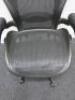 Herman Miller Aeron Ergonomic Adjustable Mesh Office Chairwith Lumbar Support, Adjustable Arm Rests & Vinyl Arm Caps.Size B.NOTE: seat pan requires refurbishment (As Pictured/Viewed).&nbsp; - 2