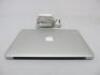 Apple 13" MacBook Air, Model A1466. Running macOS OS X Yosemite 10.10, Intel Core i5, 1.3GHz, 8GB RAM, 121GB Flash Storage, Graphics Intel HD 5000 1536MB. Comes with Power Supply. NOTE: screen is blemished (As Viewed/Pictured). - 7