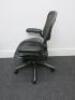 Herman Miller Aeron Ergonomic Adjustable Mesh Office Chairwith Lumbar Support, Adjustable Arm Rests & Vinyl Arm Caps.Size B.&nbsp; - 2