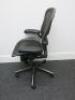 Herman Miller Aeron Ergonomic Adjustable Mesh Office Chairwith Lumbar Support, Adjustable Arm Rests & Vinyl Arm Caps.Size B.  - 3