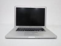 Apple 15.4" MacBook Pro, Model A1286. SPEC TBC. NOTE: cracked touch pad A/F.