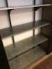 Barker & Stonehouse Biblio Oak Industrial Grand Cabinet with Engineered Wood Panels, 2 Galvanized Sheet Metal Panels on a Runner, 8 Drawers & 18 Haberdashery Drawers. Size H245cm x W260cm x D50cm. - 10