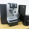 Jura X8, Bean to Cup Coffee Machine with Jura Cool Control Milk Dispenser in Box, 1000ml Cleaning Fluid, Instruction Manual, Keys & Accessories (As Viewed). Supplied New June 2018. Original Cost £4600 - 6