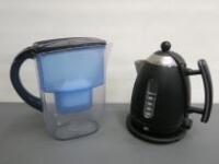 Dualit Electric Kettle JKT33a & Britta Water Filter.