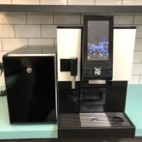 WMF 1100S, Bean to Cup Coffee Machine with Vitrifrigo FQ10L WMFE, Aqua Basic M Filter, Manuals & Cleaning Accessories.