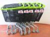 5 x Araven Loop 100L Mini Supermarket Shopping Trolleys. - 2