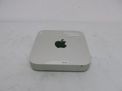 Apple Mac Mini, Model A1347. Running macOS Mojave 10.14, Intel Core i7, 2.3Ghz, 4GB RAM, 1TB SATA Disk, Graphics Intel HD Graphics 4000 1536MB. Comes with Power Supply.