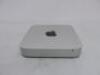 Apple Mac Mini, Model A1347. Running macOS Catalina 10.15, Intel Core i5, 2.6Ghz, 16GB RAM, 1TB SATA Disk, Graphics Intel Iris 1536MB. Comes with Power Supply.