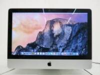 Apple 21.5" iMac, Model A1418, Running macOS X Yosemite 10.10. Intel Core i5, 2.7GHZ, 8GB RAM, 1TB SATA Disk, Graphics Intel Iris Pro 1536MB. Comes with Power Supply.