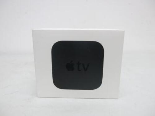 Apple TV, Model A1842. Comes with Power Supply & Box. NOTE: requires remote.