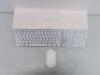 Apple Keyboard, Model A1243 with Apple Wired Mouse, Model A1152. - 2