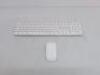 Apple Keyboard, Model A1243 with Apple Wireless Mouse, Model A1662.