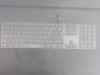 Apple Keyboard, Model A1243 with Apple Wireless Mouse, Model A1660. - 2