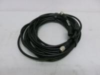 10 Pin Hirose Male to Female Cable, Approx 10m.