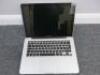 Apple 13" MacBook Pro, Model A1278. NOTE: A/F (no HDD or power supply & trackpad requires refurbishment for spares or repair).