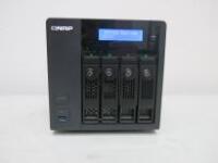 QNAP 4 Bay 12TB Network Attached Storage, Model TS-453 Pro-8G. Comes with 4 x WD Red 3TB Hard Drive.