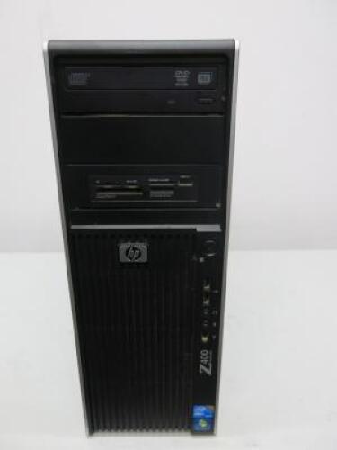 HP Z400 Work Station Tower PC. Intel Xeon CPU W3503 @ 2.4GHZ.Note: Hard Drive and Operating System Removed.&nbsp;&nbsp;