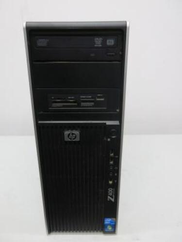 HP Z400 Work Station Tower PC. Intel Xeon CPU W3503 @ 2.4GHZ.Note: Hard Drive and Operating System Removed.  