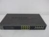 Netgear ProSafe Plus 16 Port Gigabit Ethernet Switch, Model JGS516PE. - 2