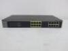 Netgear ProSafe Plus 16 Port Gigabit Ethernet Switch, Model JGS516PE.