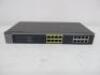 Netgear ProSafe Plus 16 Port Gigabit Ethernet Switch, Model JGS516PE.