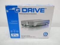 G-Technology 1TB G Drive External Hard Drive. Comes with Power Supply & Original Box.