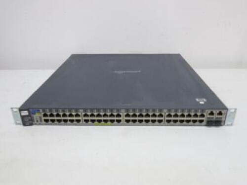 HP Procurve Rack Mount 48 Port Switch, Model 2650-PWR J8165A.