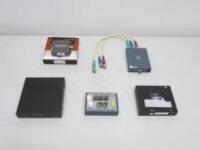 5 x Assorted Amplifiers & Extenders to Include: 2 x Altinex 350Mhz Video Distribution Amplifiers, 1 x Blackmagic Design DVI Extender, 1 x NTI Xtendex USB & 1 x CATx KVM Extender.