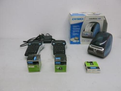 Dymo Label Writer 400 with Power Supply & 2 Spare Boxes of Labels & 2 x Dymo Label Manager 160 & 1 Spare Label Cassette.