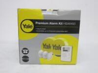 Yale Premium Alarm Kit, Model HSA6400, Boxed/New.