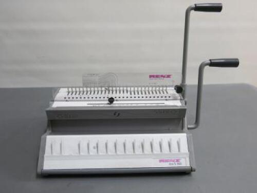 RENZ Wire Binding Machine, Model Eco S 360