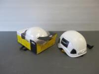 2 x Petzl Vertex ST Helmets. One Boxed/New.