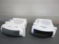 2 x Fan Heaters to Include:1 x iGenix, Model IG9010 & 1 x Stay Warm, Model F2003WH. 