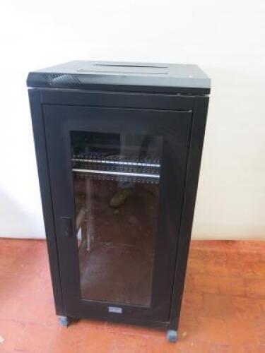Prism Mobile Server Rack Cabinet.Size H120cm x W60cm x D60cm. (No Keys)&nbsp;