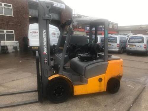 Jungheinrich (2016) Diesel Forklift Truck, Model DFG 425 370ZT, S/N FN519426. 2.5T Lift, Max Height 3.7m.