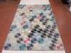 Linie Design Colmena Multi Coloured Handmade Rug. Size L200cm x W140cm. NOTE: requires cleaning. - 2