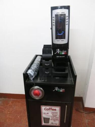 MAG Coffee Vending Machine with Cabinet & Water Softener.