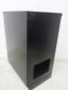 Black Metal Cabinet with Shelf & Key. - 3